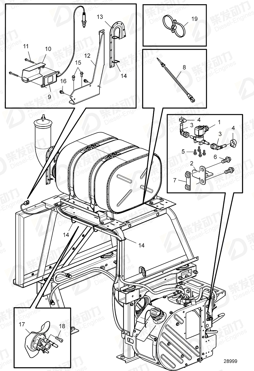 volvo penta Heat shield 22208630 Drawing volvo penta Heat shield 22208630 Drawing